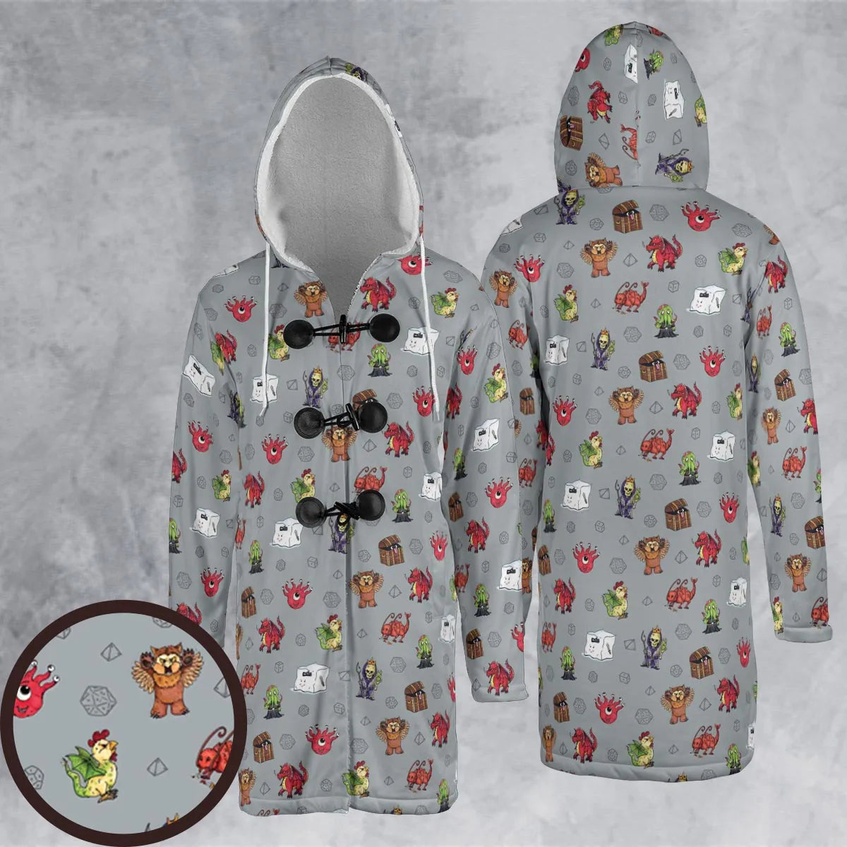 Hooded Cloak Coat - NEKHZ56Z