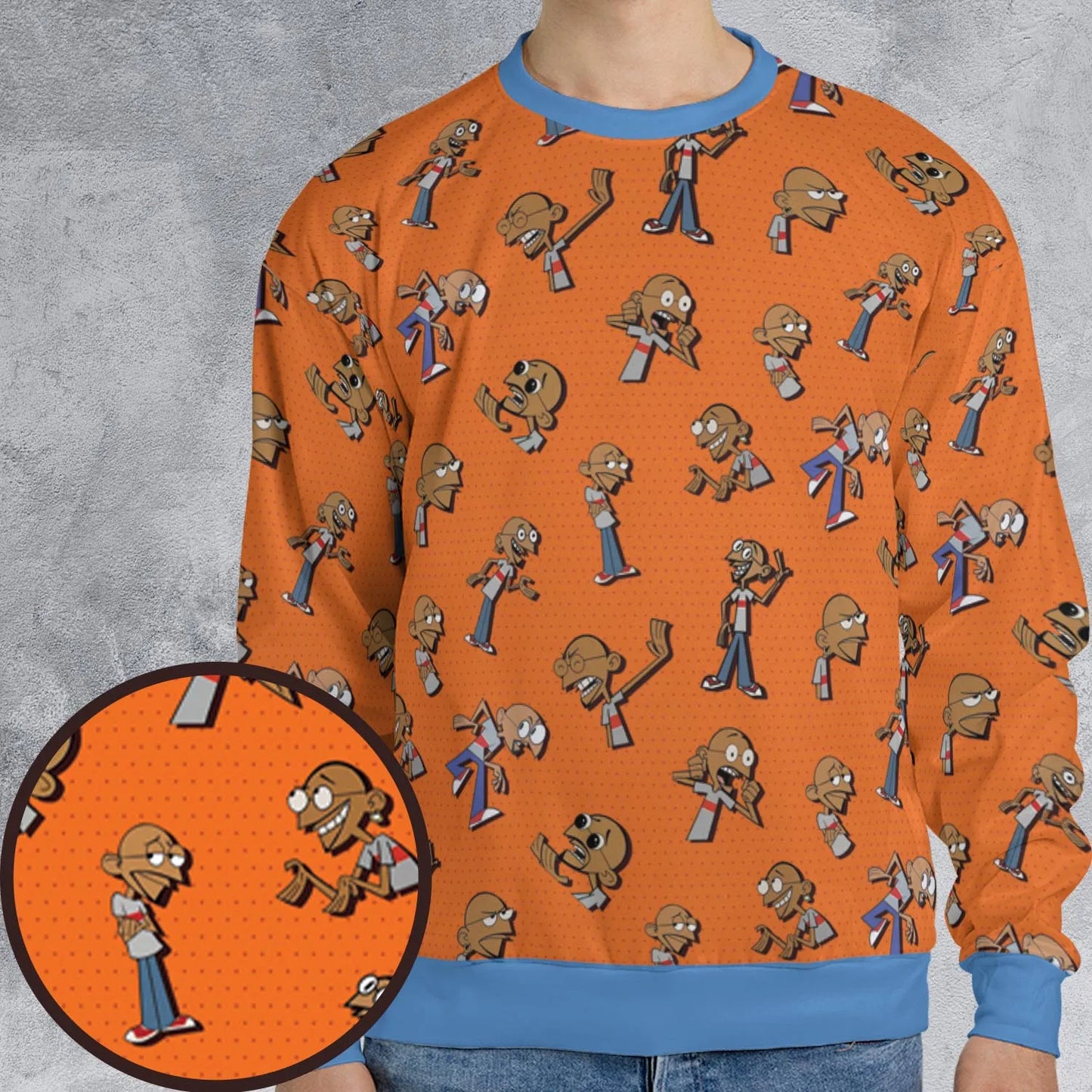 All-over Print Sweatshirt - YQHJ46WX