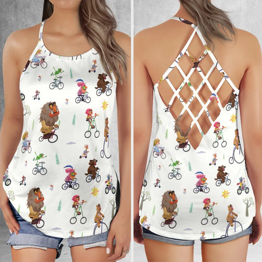 Criss Cross Tank Top - L7FZ9XAL