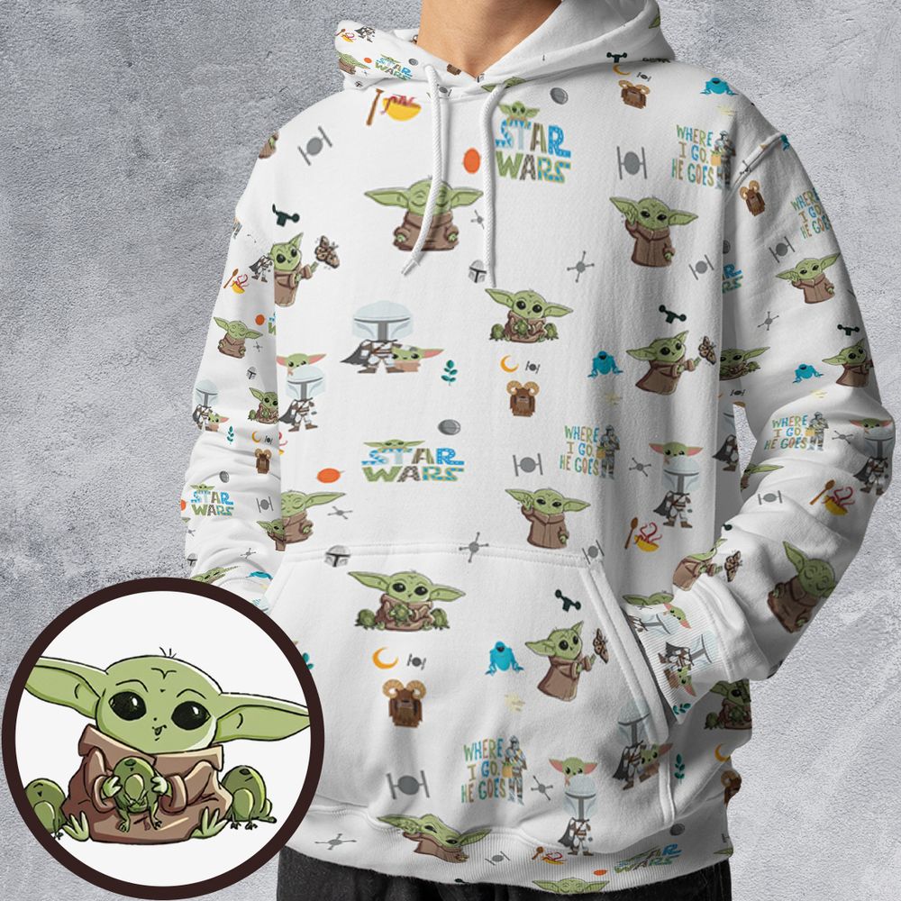All-over Print Hoodie - MZ5AC6PE -  - 1