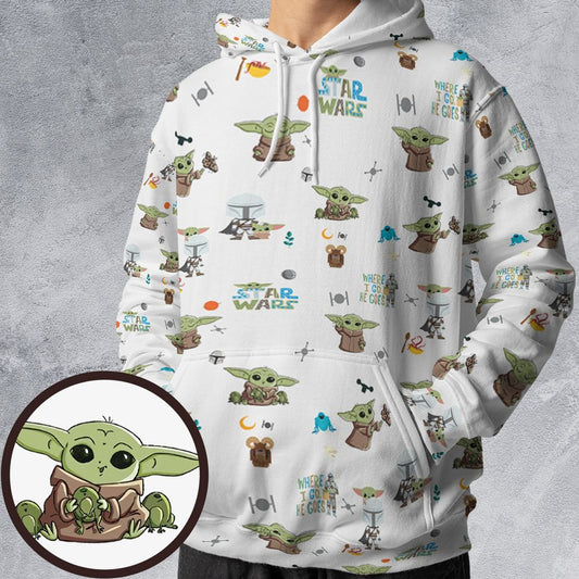 All-over Print Hoodie - MZ5AC6PE -  - 1