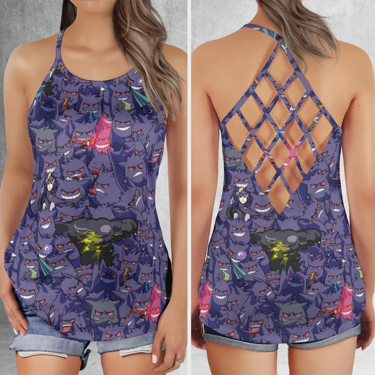 Criss Cross Tank Top - P9DT3T5W