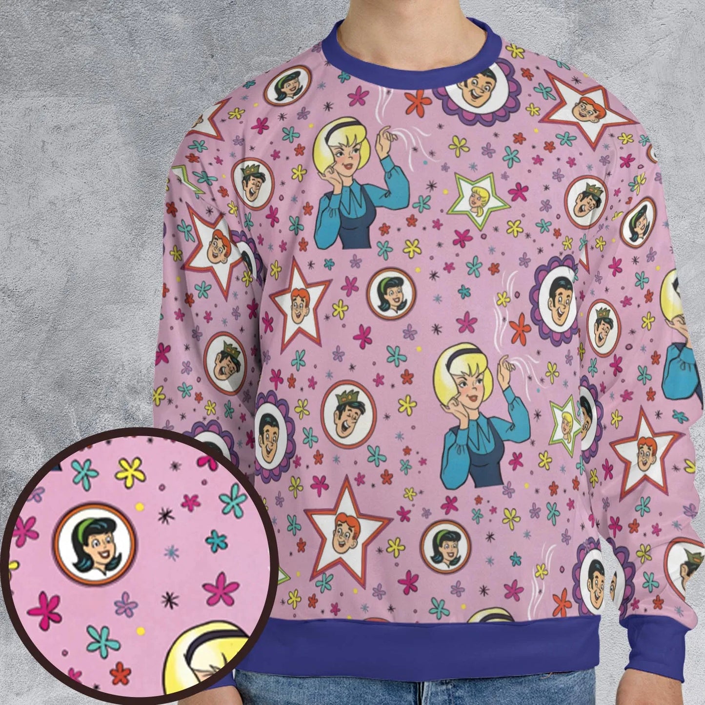 All-over Print Sweatshirt - ZHRYD9X2