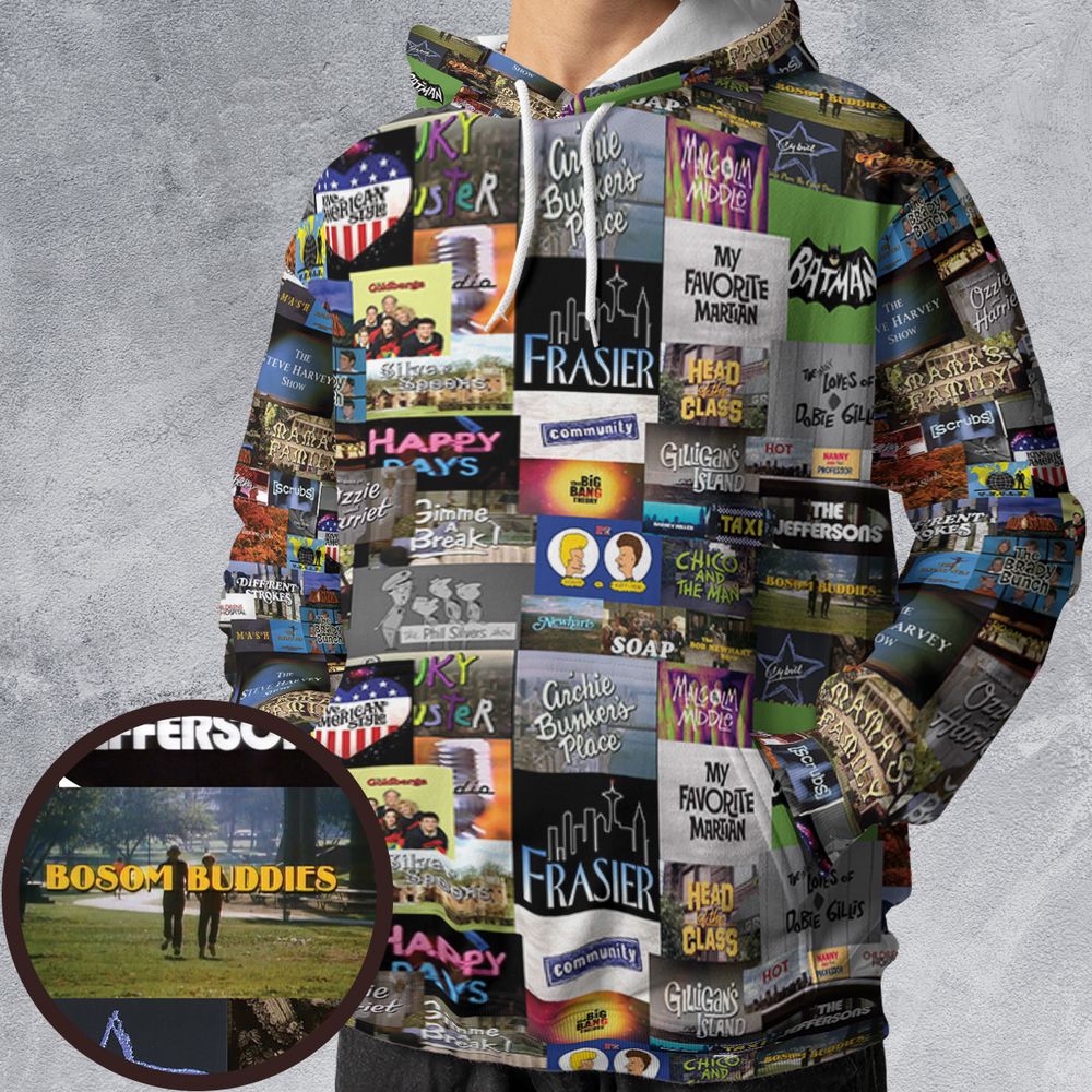 All-over Print Hoodie - H5E18FQA -  - 1