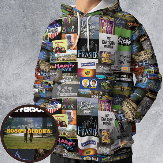 All-over Print Hoodie - H5E18FQA -  - 1