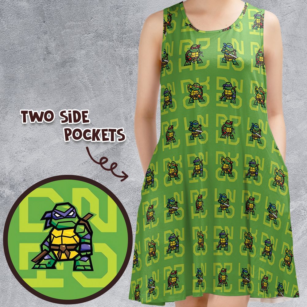 Sleeveless Dress -  - 1