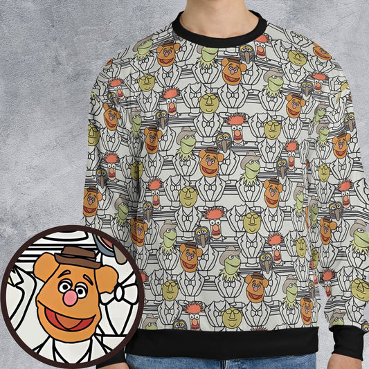 All-over Print Sweatshirt - SATKXRMK -  - 1