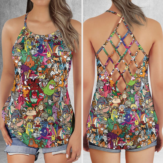 Criss Cross Tank Top - J47GZ88X -  - 1