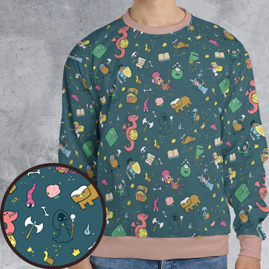 All-over Print Sweatshirt - E8G1LDFN