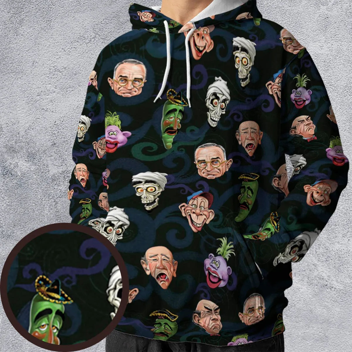 All-over Print Hoodie - AU5WNWUE