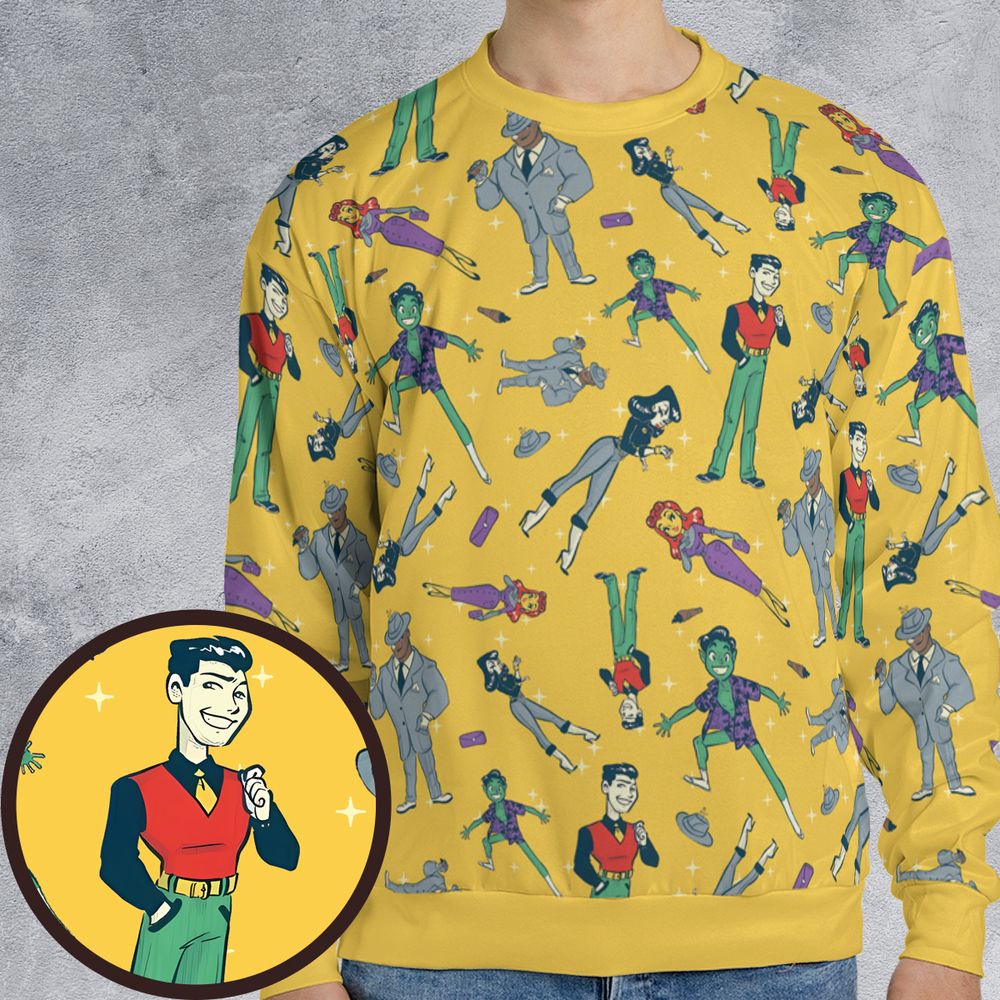 All-over Print Sweatshirt - 46S3WQQ9 -  - 1
