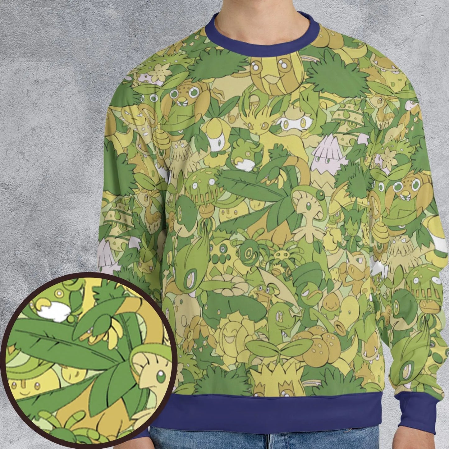 All-over Print Sweatshirt - BX9W92H2