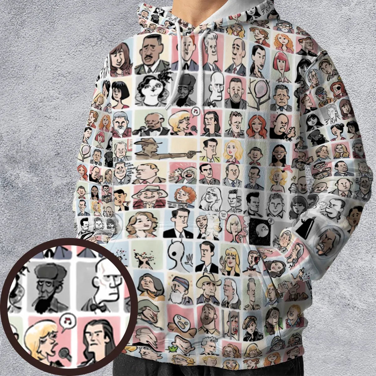 All-over Print Hoodie - X4E7TN8T