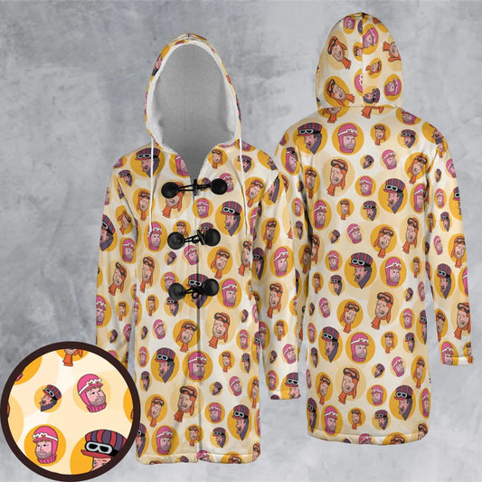Hooded Cloak Coat - UAZW3Q2N