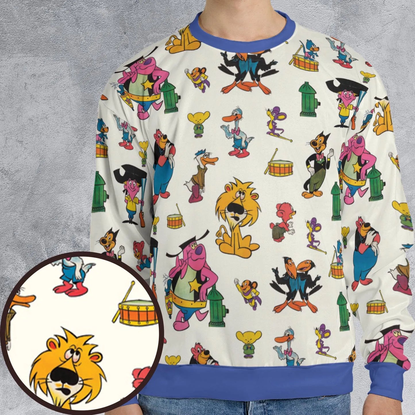 All-over Print Sweatshirt - 1URG2CM4