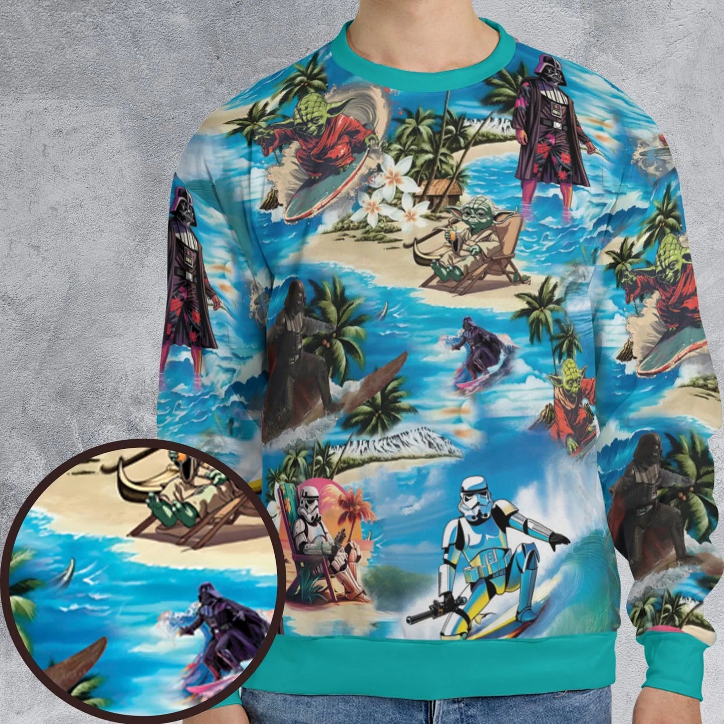 All-over Print Sweatshirt - RQ2GQNQ3