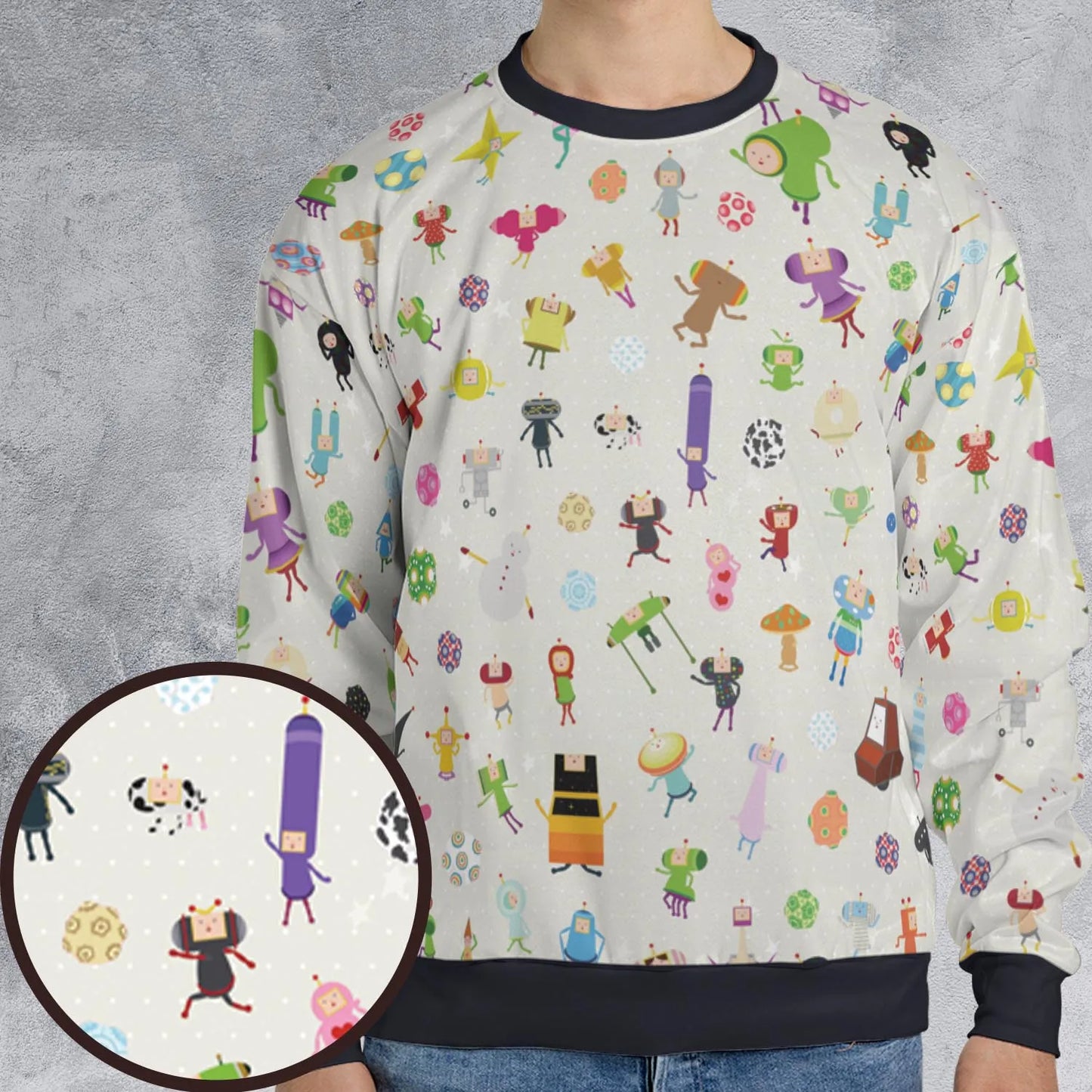 All-over Print Sweatshirt - 3ZJL76N6