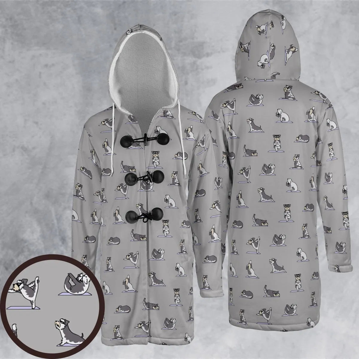 Hooded Cloak Coat - Q9L99CE8