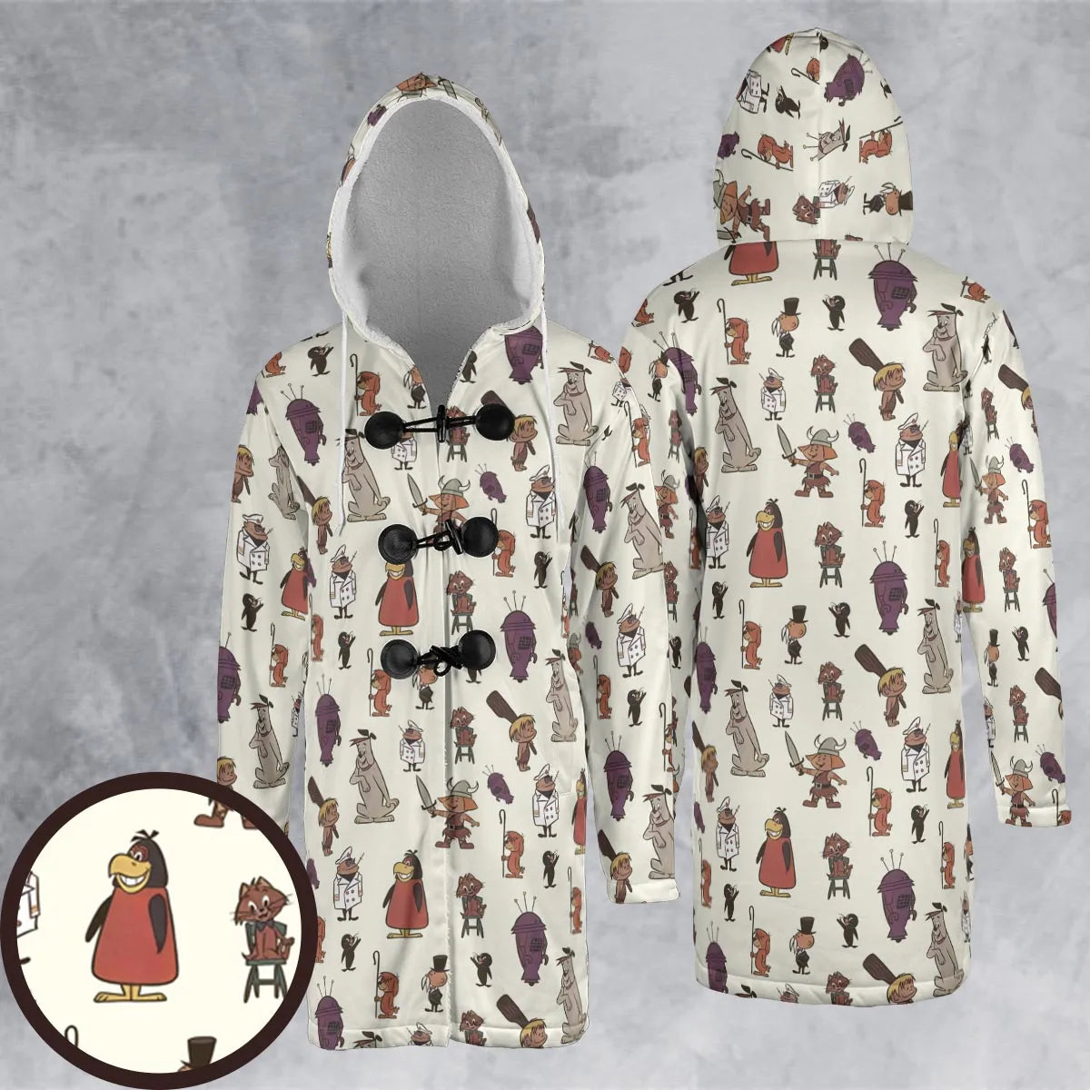 Hooded Cloak Coat - ULGGZKSJ