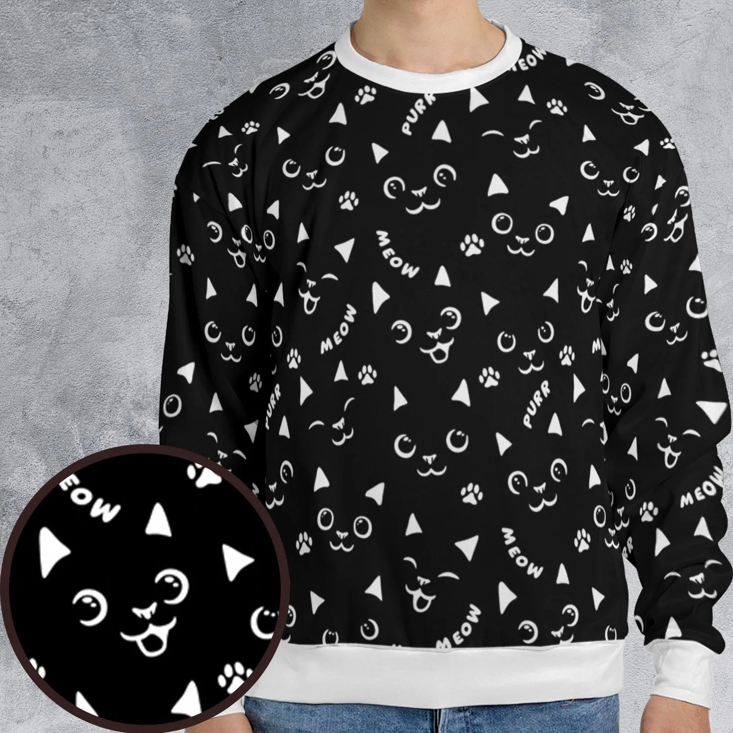 All-over Print Sweatshirt - 6W6TF3S2
