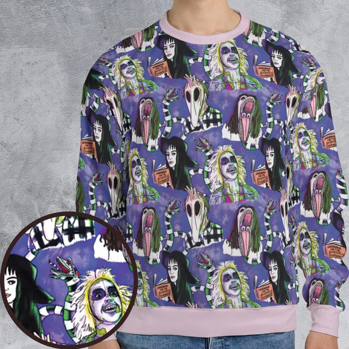 All-over Print Sweatshirt - TTJ5WK86