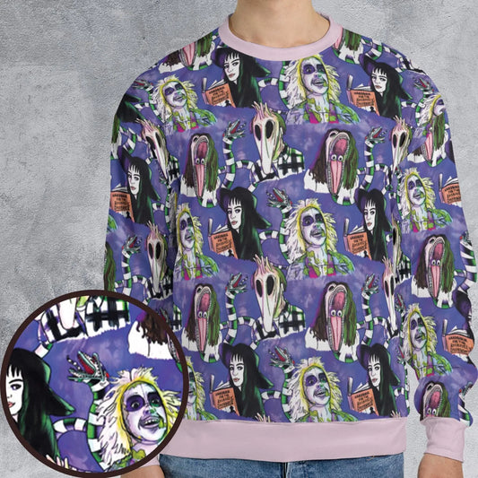 All-over Print Sweatshirt - TTJ5WK86