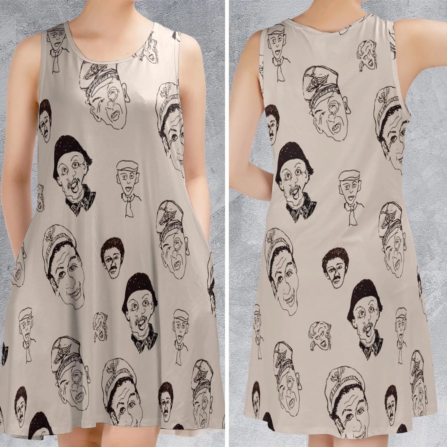 Sleeveless Dress - 1Q53JBUX