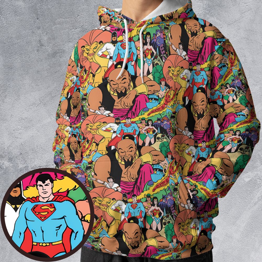 All-over Print Hoodie - GEY5FQ2Q -  - 1