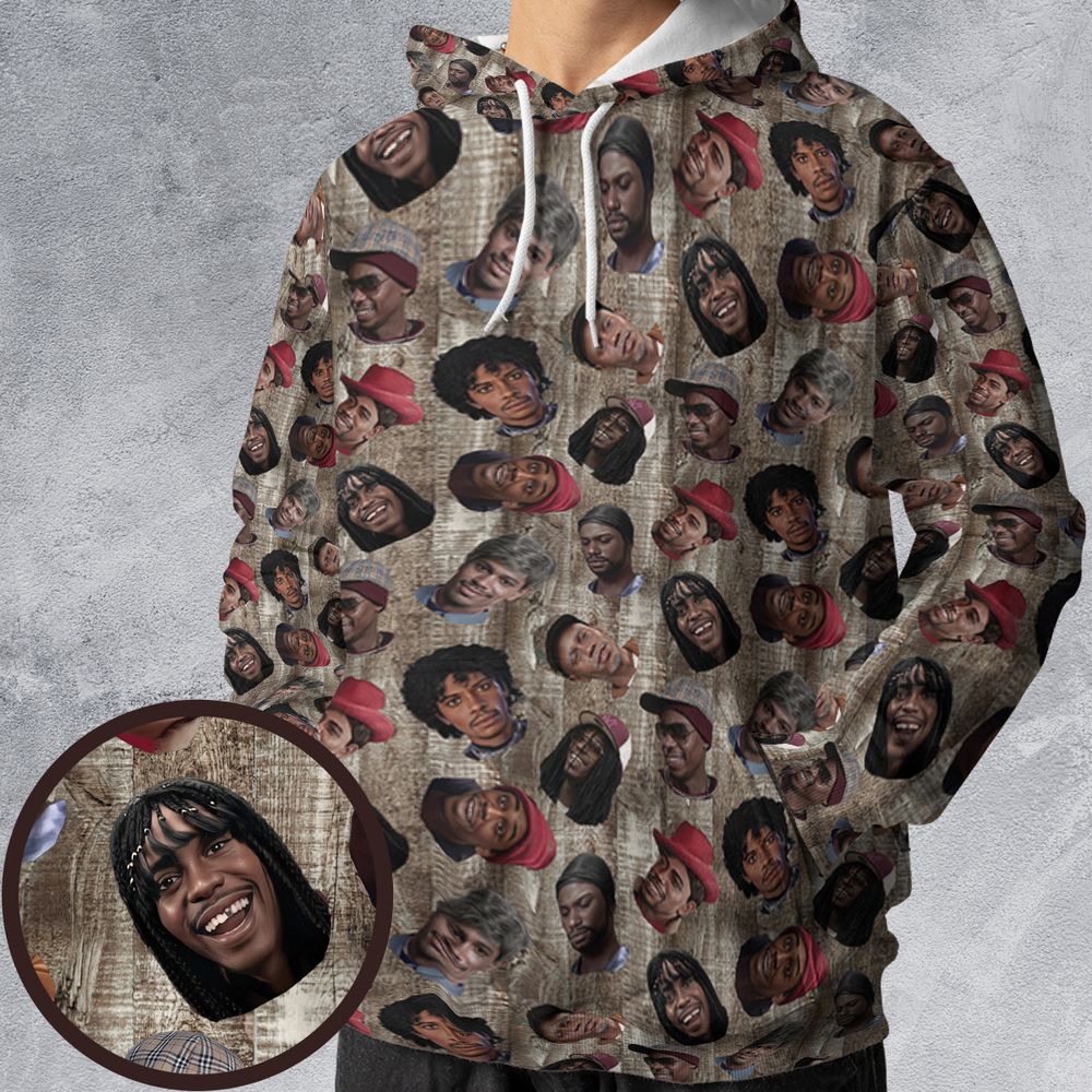 All-over Print Hoodie - 9HDRKA31 -  - 1