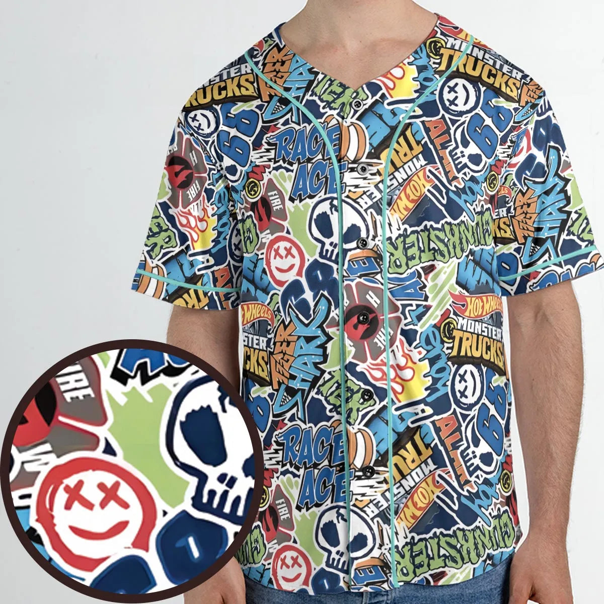 Unisex Baseball Jersey - BDF4TZN1