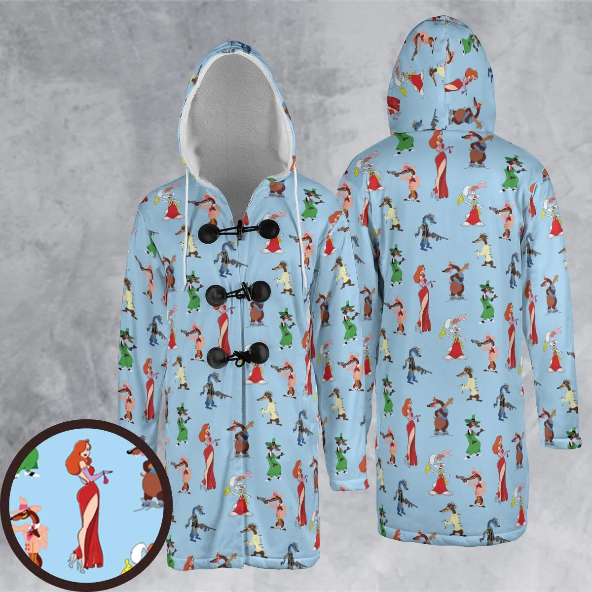 Hooded Cloak Coat - 3QKWPP3T