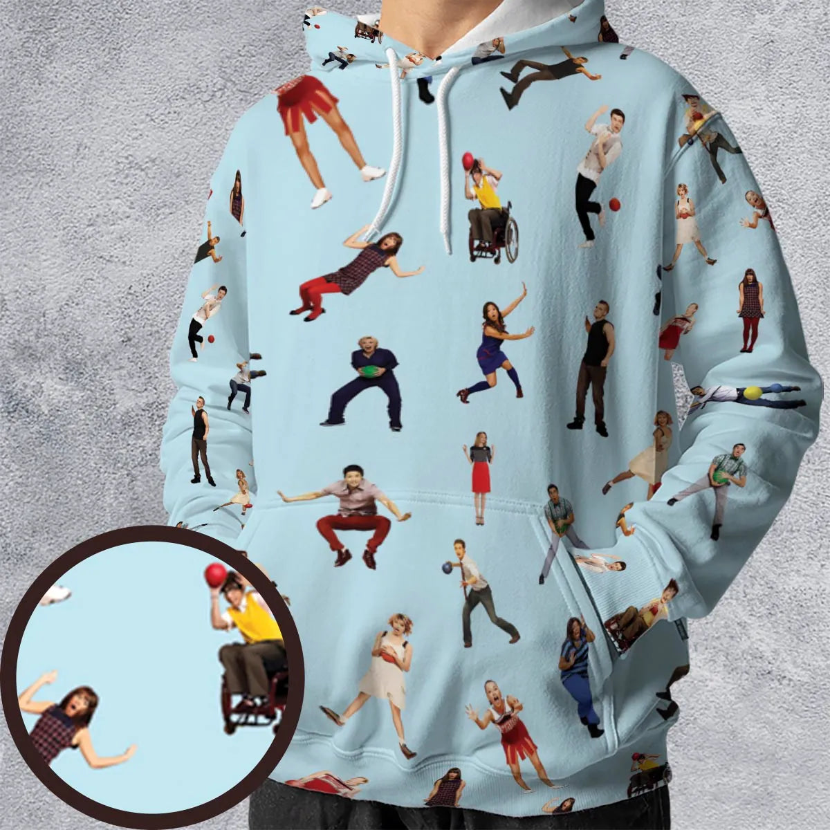 All-over Print Hoodie - CELWXJRW