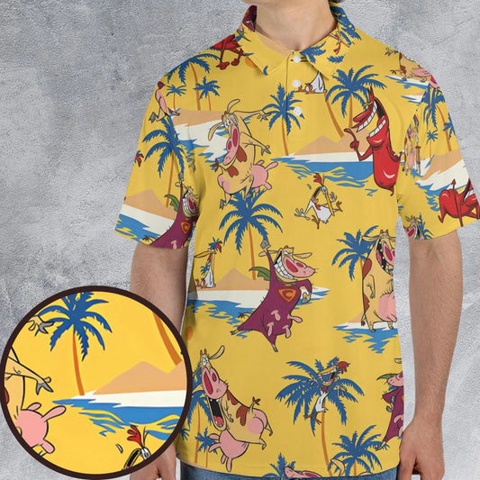 AOP Men/Women Polo Shirt - HEDKEZU9