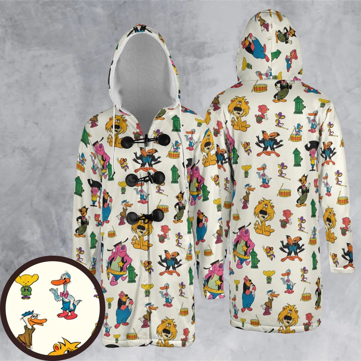 Hooded Cloak Coat - 56P5XLXM
