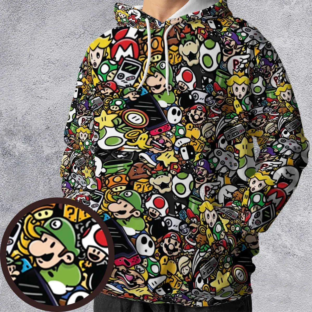All-over Print Hoodie - EU4CHJMV