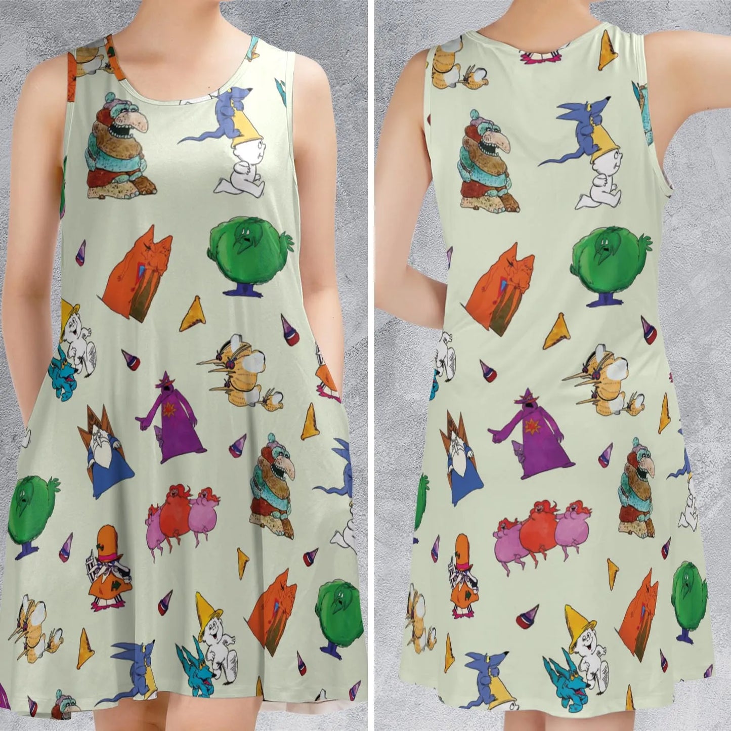 Sleeveless Dress - WFXSXA82