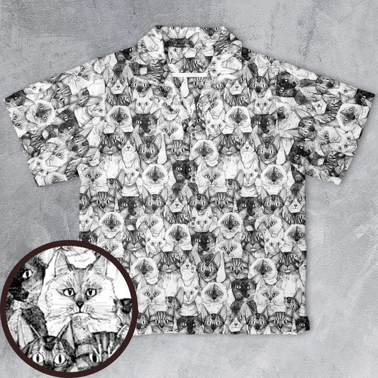 Just Cats Youth Hawaiian Shirt
