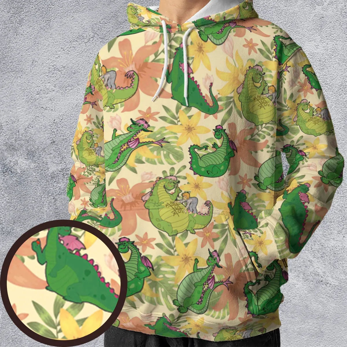 All-over Print Hoodie - YLREBP2P