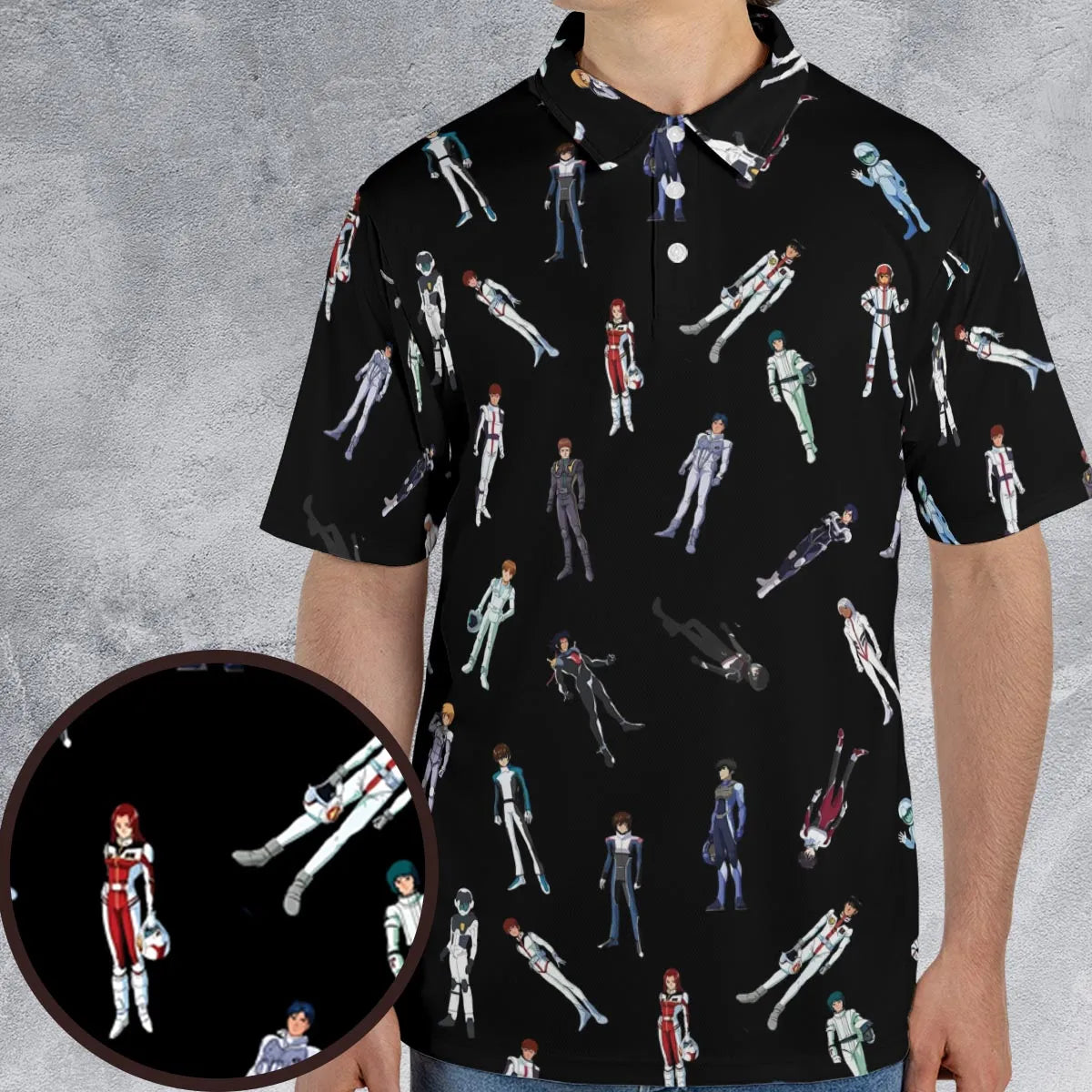 AOP Men/Women Polo Shirt - LFD5TMAY