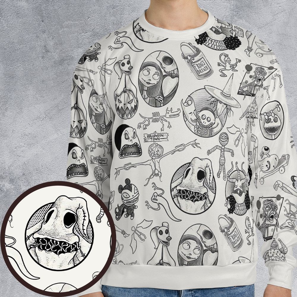 All-over Print Sweatshirt - DVNC2BB7 -  - 1