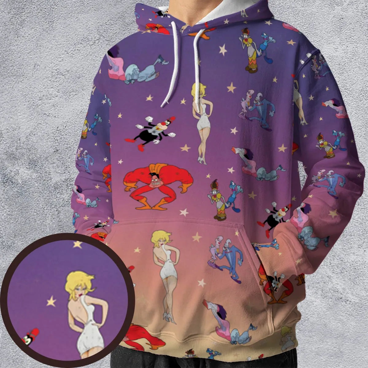 All-over Print Hoodie - 625AZZLP