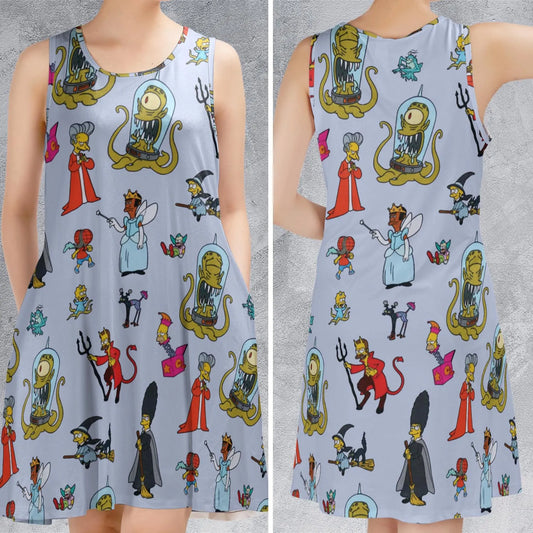 Sleeveless Dress - SWWGU8MS