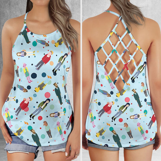 Criss Cross Tank Top - DSHTNCBX -  - 1