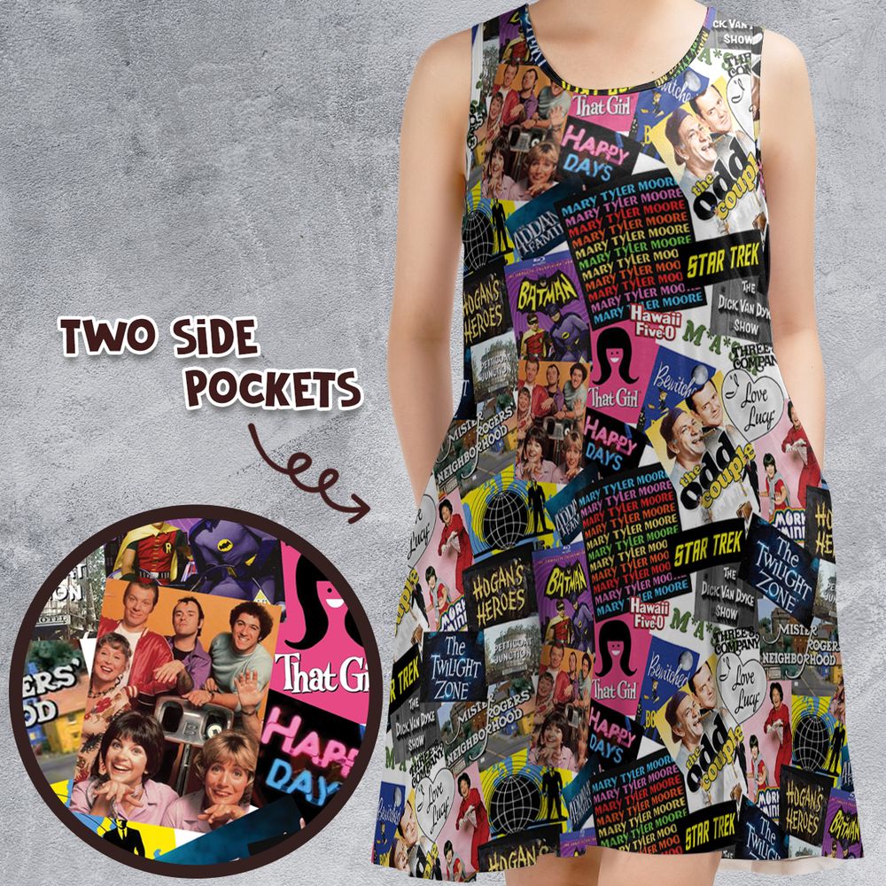 Sleeveless Dress - D8G9HRXE -  - 1