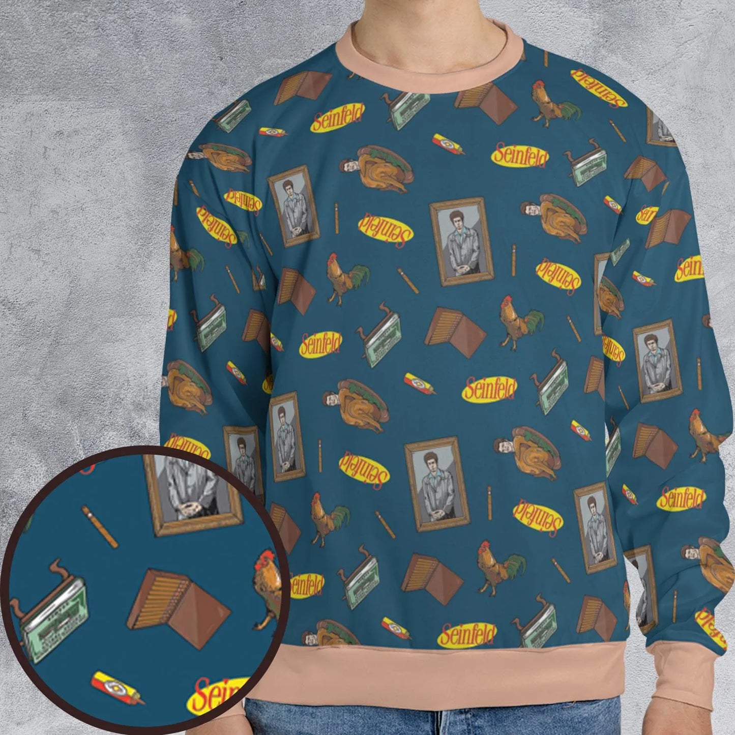 All-over Print Sweatshirt - C52USXBQ