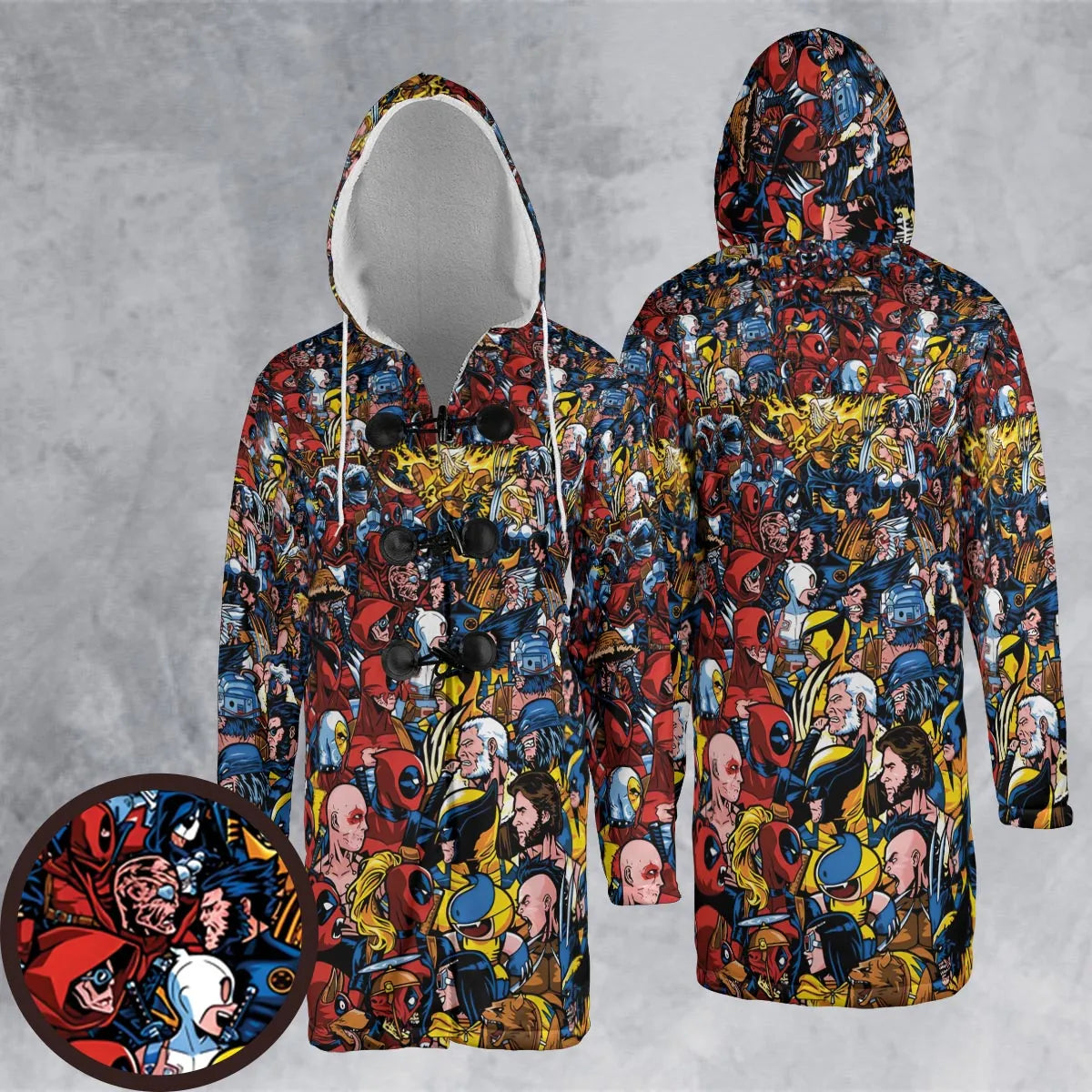 Hooded Cloak Coat - EPL4W8PJ