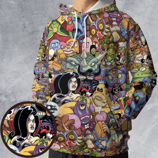 All-over Print Hoodie - XUYYUDDF -  - 1
