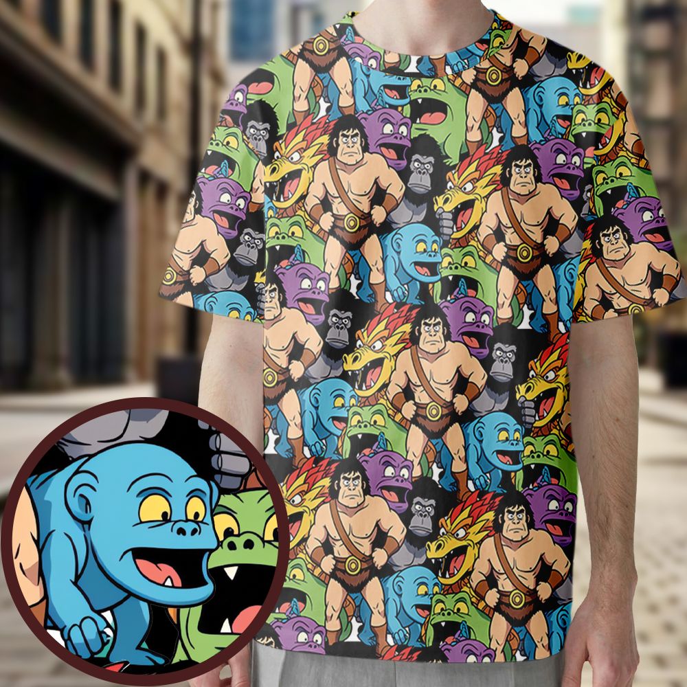 All-Over Print Unisex T-Shirt - AB1LRSYR -  - 1