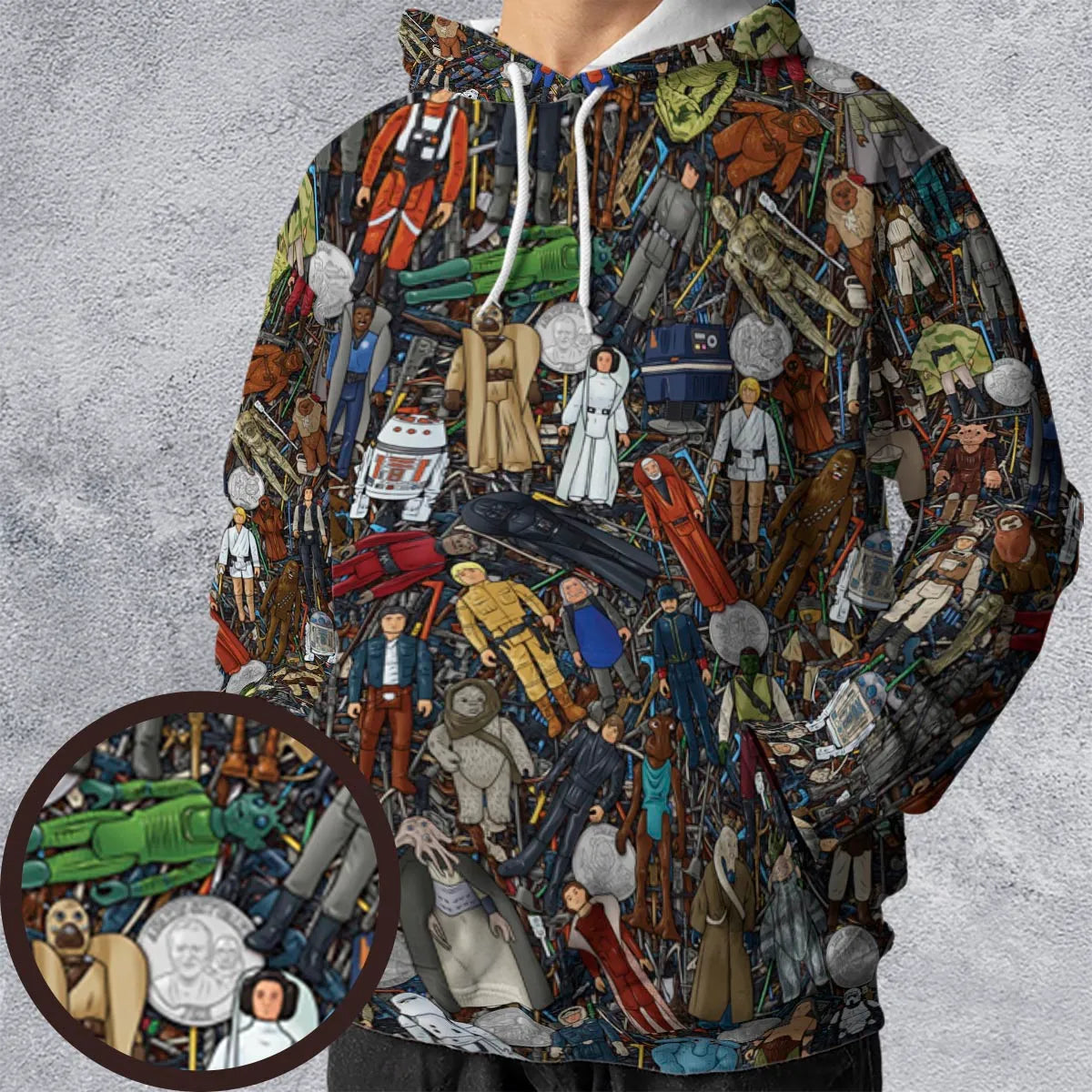 All-over Print Hoodie - MNNGRHEM