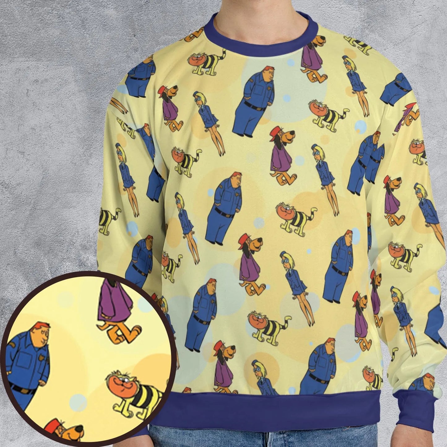 All-over Print Sweatshirt - CFRZQNVY